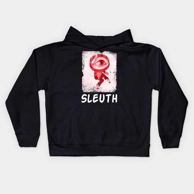 Andrew Wyke's Mind Games Sleuths Masterpiece Kids Hoodie by Mythiana